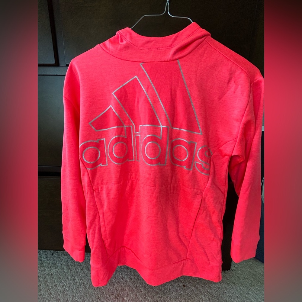Adidas Girls Lightweight Hoodie Size XL
